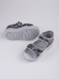 Grey boys SOCCER slippers