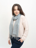 Basic women's scarf grey