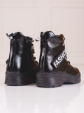 Black girls' boots Fashion