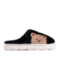 Black women's slippers BEAR