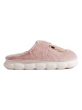 Pink fur slippers TEDDY