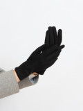Black warm ladies' gloves