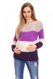 Maternity Sweater with Long Sleeves