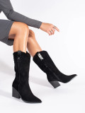 Black Suede Ankle Boots
