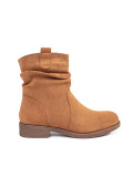Women's Brown Cowboy Style Ankle Boots