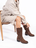 Brown Leather Cowboy Boots Sergio Leone