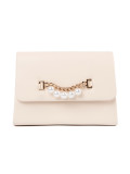 Elegant Small Beige Handbag