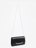 Elegant Black Handbag with Chain