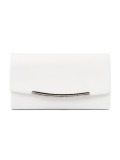 White Clutch with Chain