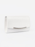 White Clutch with Chain