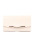 Light Beige Clutch with Chain