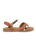 Brown Sandals with Flat Sole by Sergio Leone