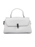 Gray Small Handbag with Handle
