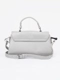 Gray Small Handbag with Handle