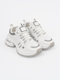 White Women's Platform Sneakers