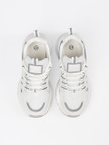 White Women's Platform Sneakers