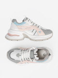 Pastel Sports Shoes on Platform