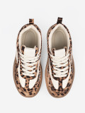 Women's Sneakers in Leopard Print