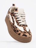 Women's Sneakers in Leopard Print