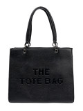 Classic Black Shopper TOTE