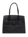Classic Black Shoulder Bag