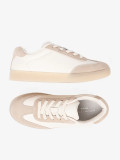 White-beige Women's Sneakers