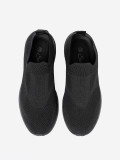 Black Slip-On Sneakers