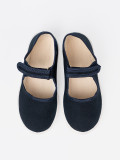 Children's Velcro Sneakers in Navy Blue