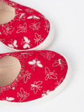 Red Kids' Sneakers with Velcro