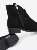 Black Suede Ankle Boots