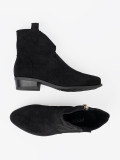 Black Suede Ankle Boots