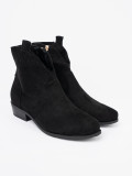 Black Suede Ankle Boots