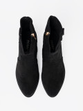 Black Suede Ankle Boots