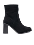 Black Ankle Boots with Heel
