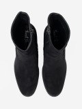 Black Ankle Boots with Heel