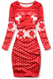 Red Velvet Christmas Dress