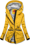 Yellow spring parka jacket