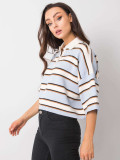 Blue Striped Blouse RUE PARIS