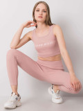 Pink Striped Sports Set