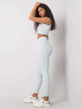 Light Blue Striped Sports Set