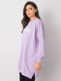 Light Purple Cotton Tunic by RUE PARIS
