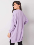 Light Purple Cotton Tunic by RUE PARIS