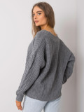 Graphite Oversize Sweater OCH BELLA
