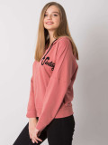 Pink Zip-Up Hoodie