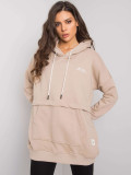 Beige Hoodie