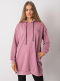 Pink Women's Hoodie with Hood