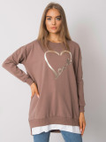 Brown Cotton Tunic RUE PARIS