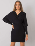 Black Women's Knitted Dress OCH BELLA