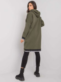 Khaki Women's Zip-Up Hoodie
