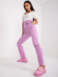 Women's Pants in Light Purple